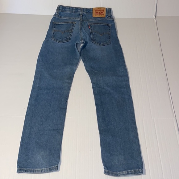 Levi’s 511 Boys Size 12 Reg Waist 26 Length 27 Denim Straight Cut Blue Jeans - Picture 2 of 12